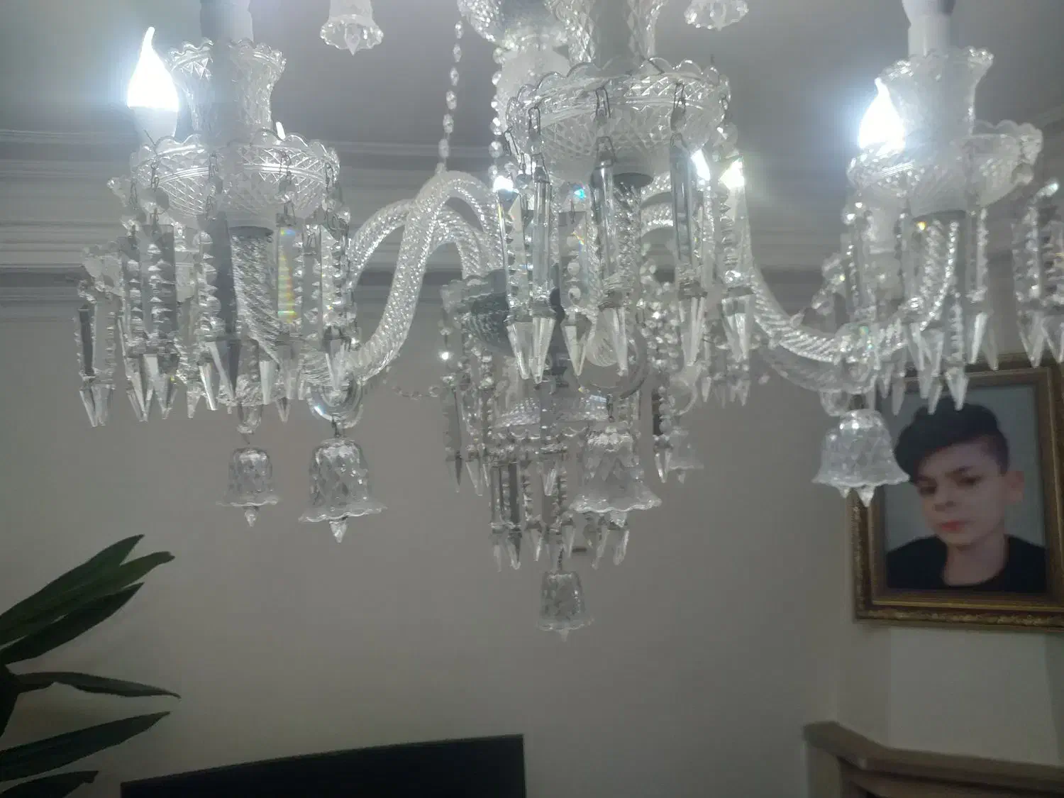 لوستر اصل چینی اکاراد|لوستر و چراغ آویز|کوهدشت, |دیوار