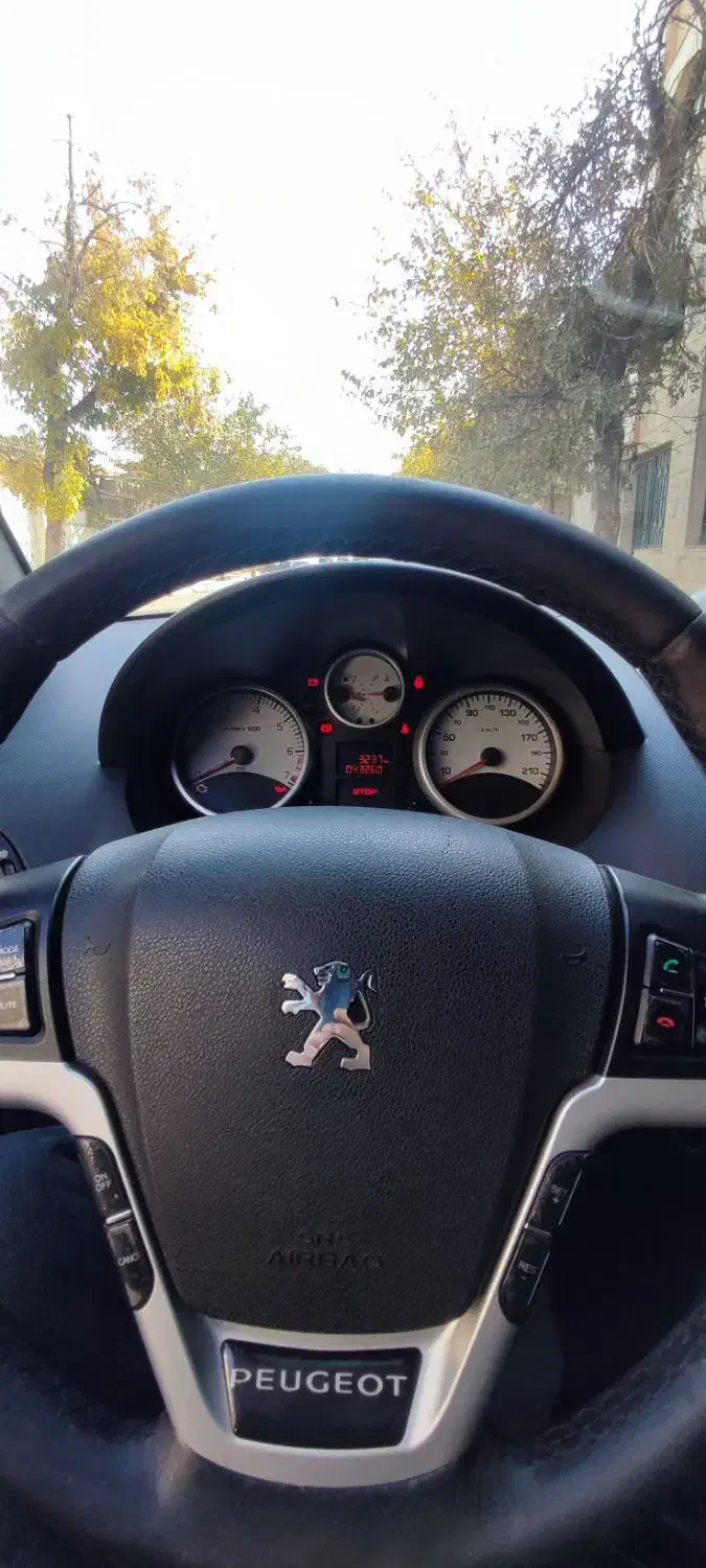 پژو 207i پانا مشکی tu5|خودرو سواری و وانت|نیشابور, فردوس شمالی|دیوار