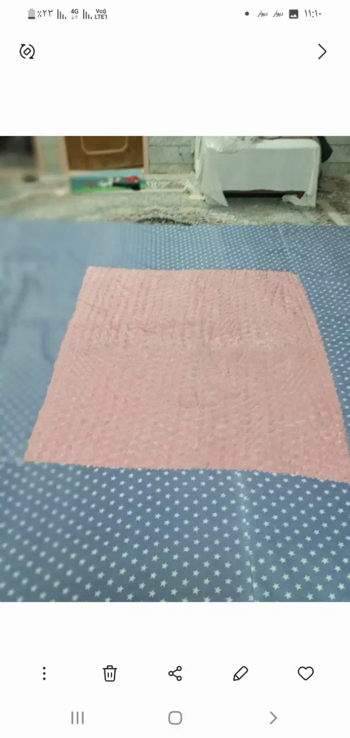 لحاف کرسی|رختخواب، بالش، پتو|بیرجند, |دیوار