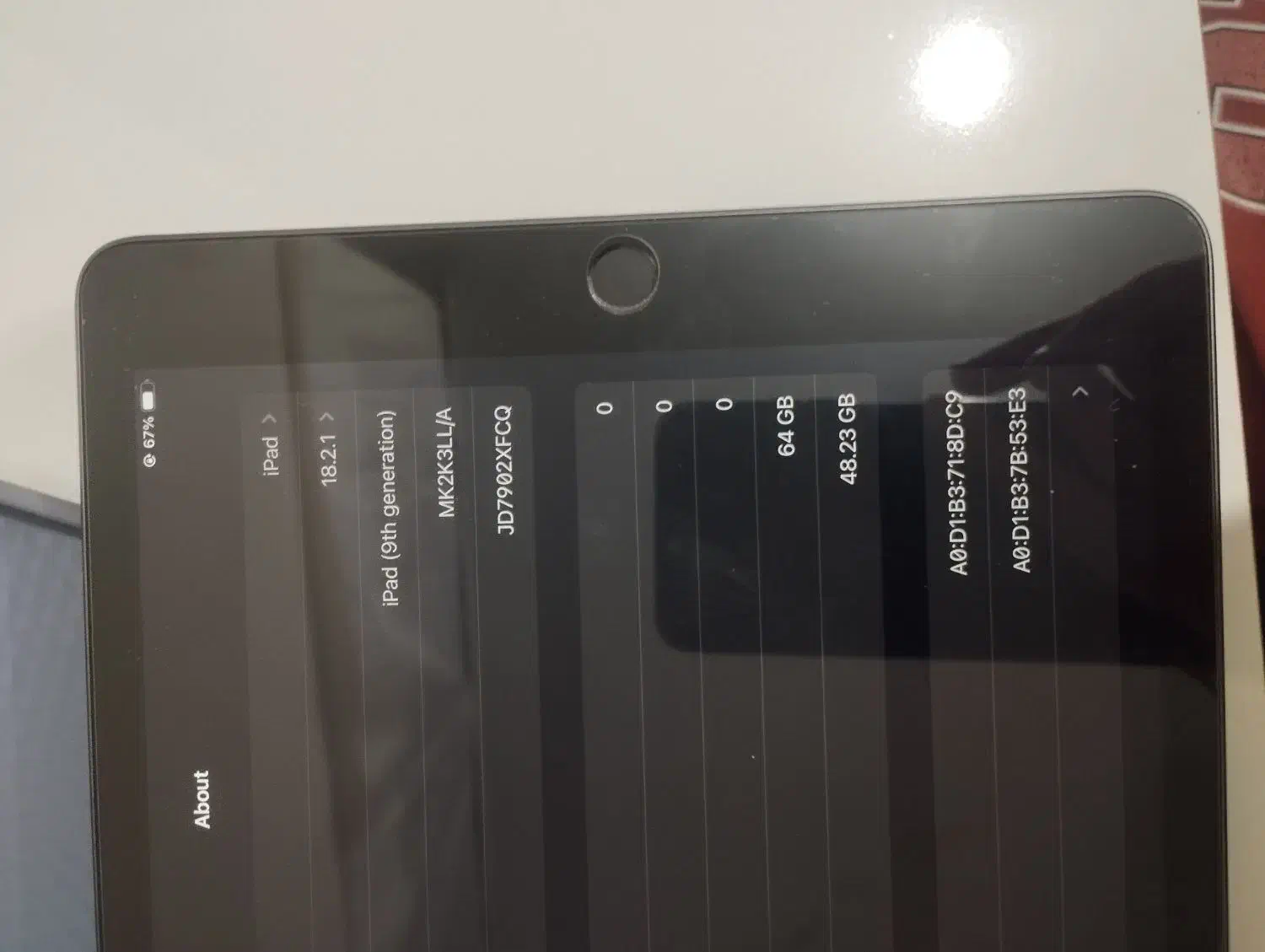 آیپد 2021 نسل 9|تبلت|اراک, |دیوار