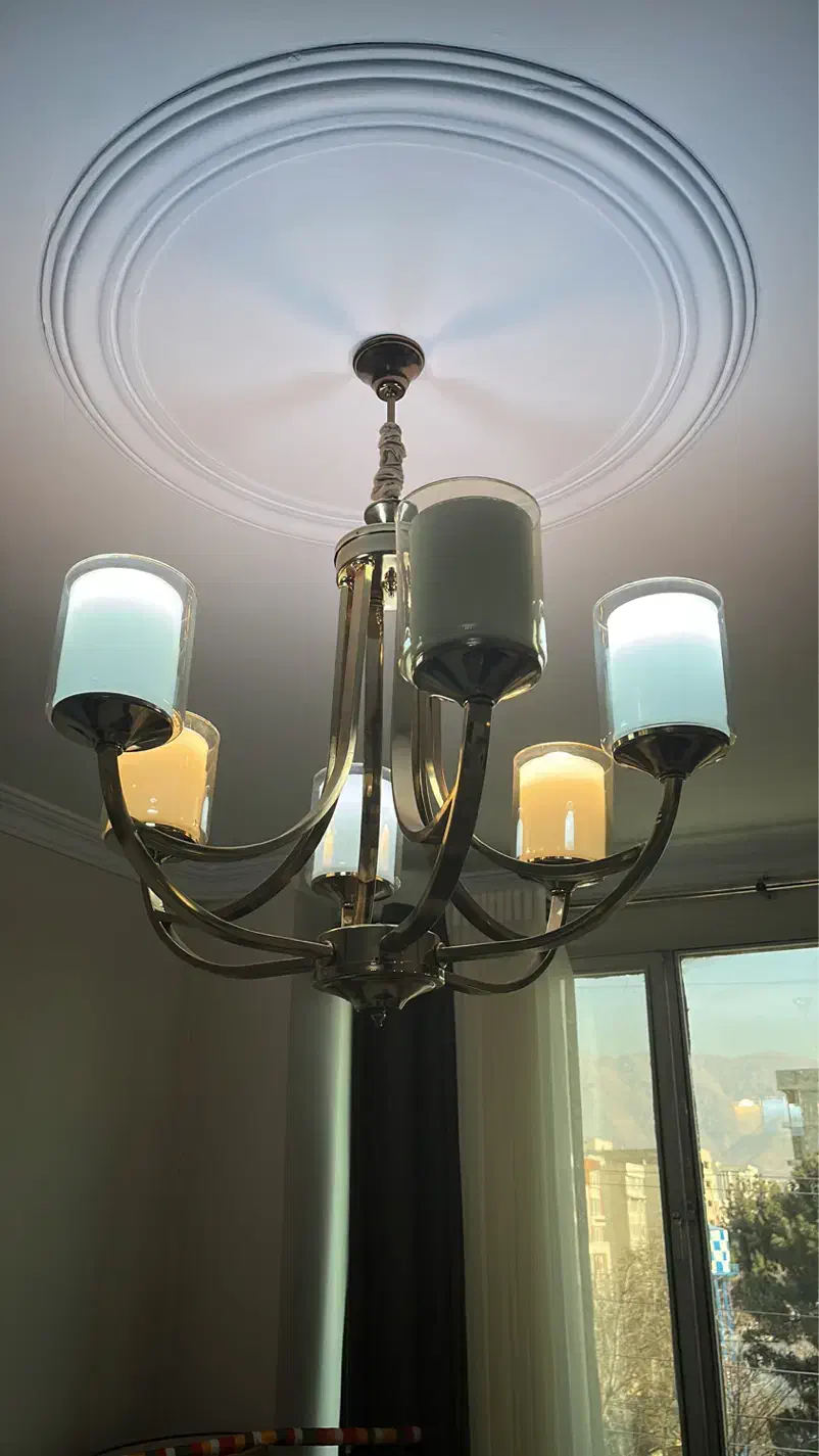 لوستر|لوستر و چراغ آویز|کرج, باغستان|دیوار