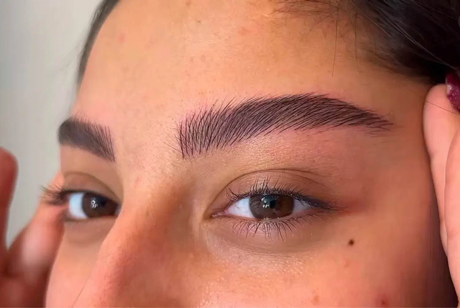 مدل تتو ابرو/میکرو ابرو/ترمیم ابرو برا تولید محتوا|خدمات آرایشگری و زیبایی|فولادشهر, B4|دیوار