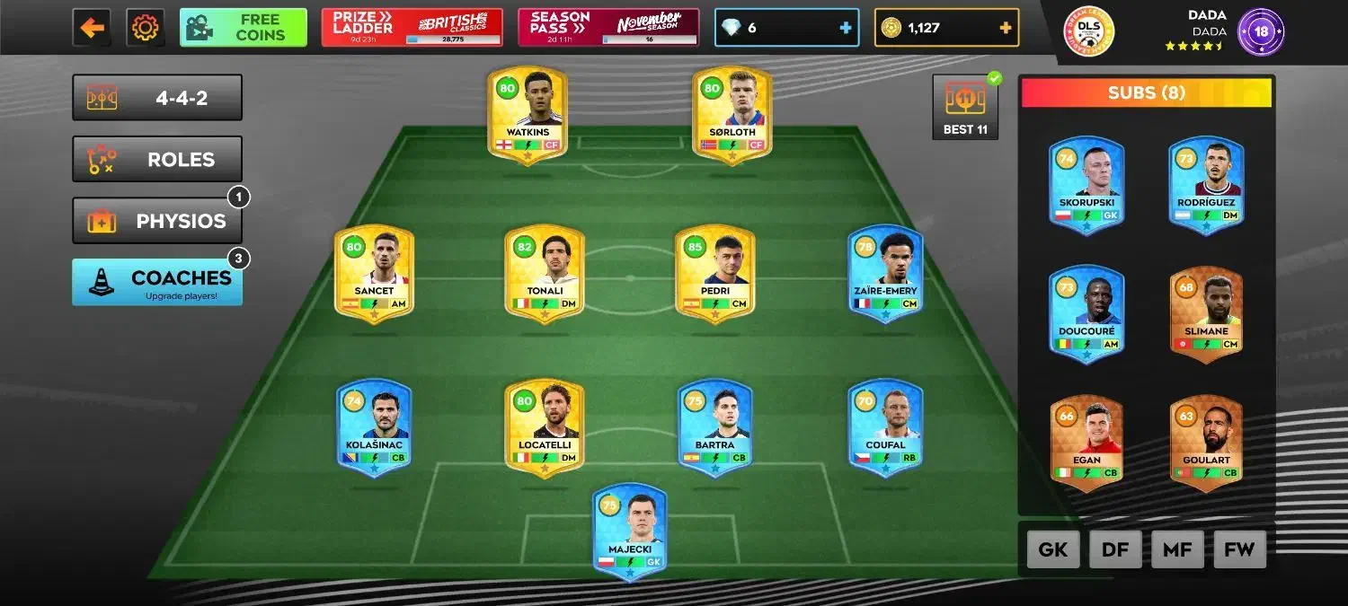 اکانت دریم لیگ|کنسول، بازی ویدئویی و آنلاین|بدره, |دیوار