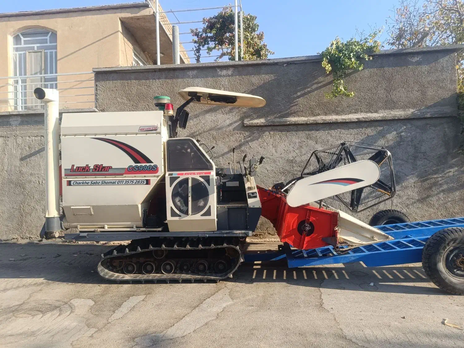 کمباین زنجیری لاک استار 2027|خودرو سنگین|کامفیروز, |دیوار