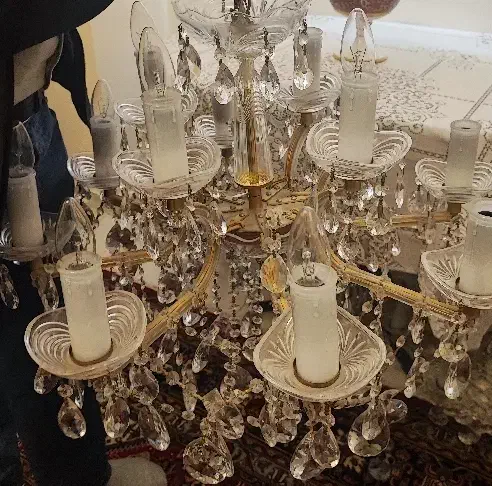 لوستر|لوستر و چراغ آویز|تبریز, |دیوار