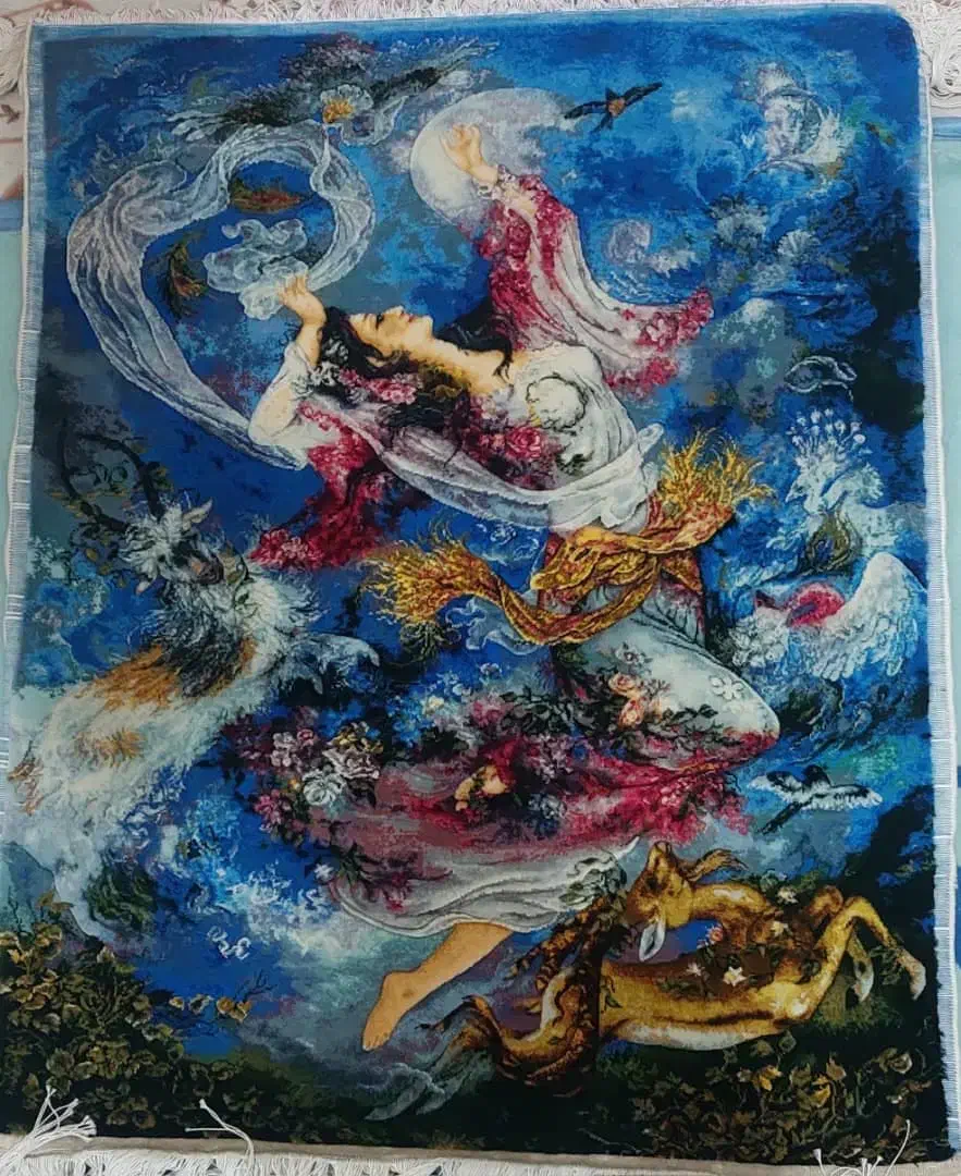 فروش تابلو فرش دستبافت|تابلو فرش|قم, کلهری|دیوار