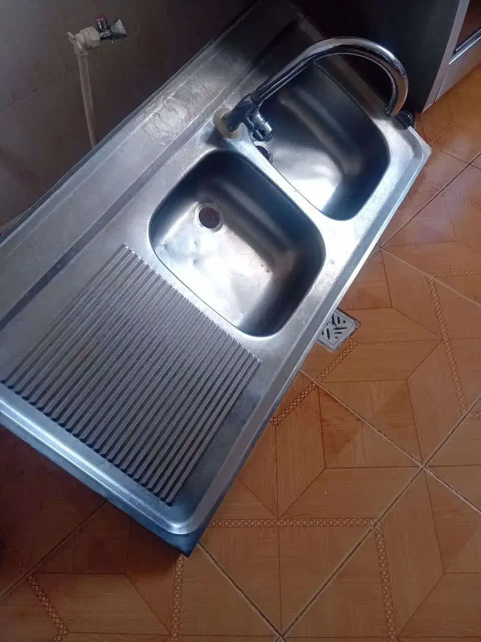 سینک دوقلو ۱۲۰|مصالح و تجهیزات ساختمان|دامغان, |دیوار