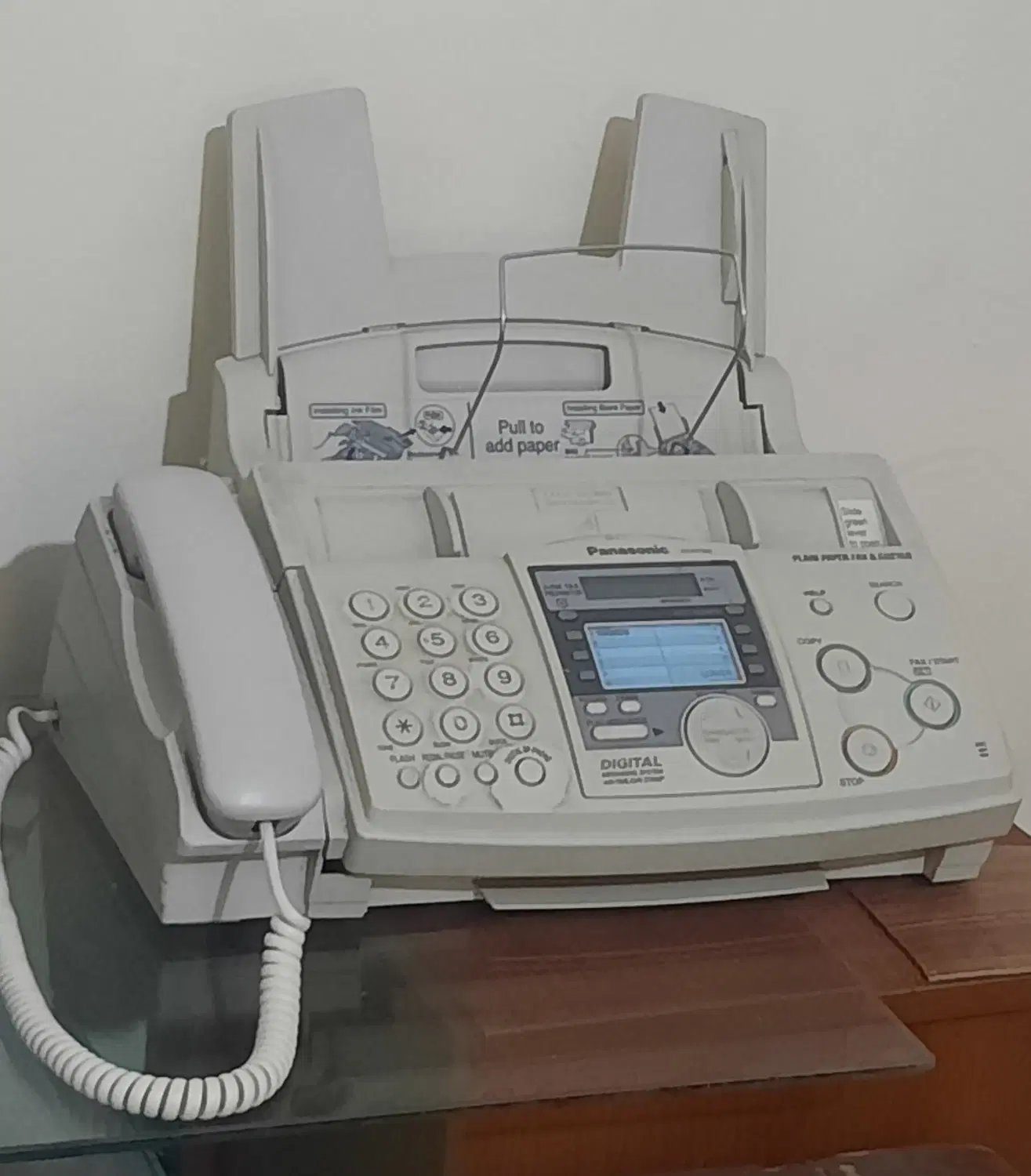 تلفاکس پاناسونیک مدل KX-FP362 و تلفن رومیزی زیمنس|پرینتر، اسکنر، کپی، فکس|تهران, حکمت|دیوار