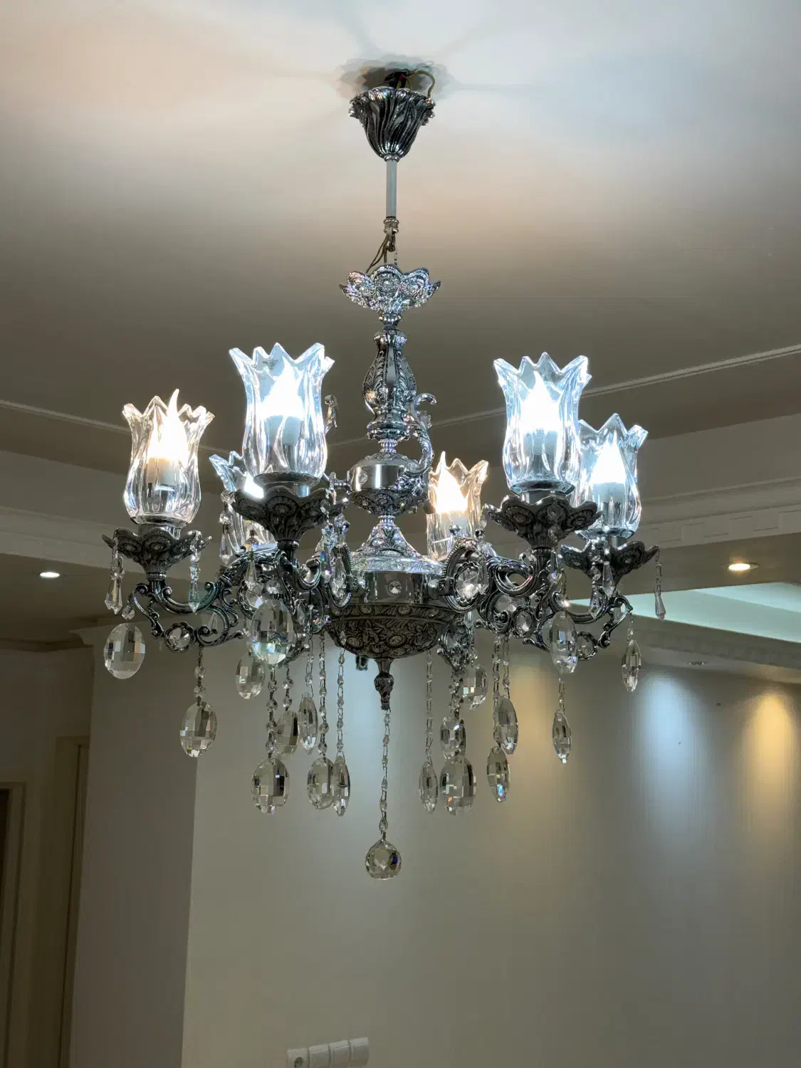 لوستر برنز|لوستر و چراغ آویز|مراغه, |دیوار