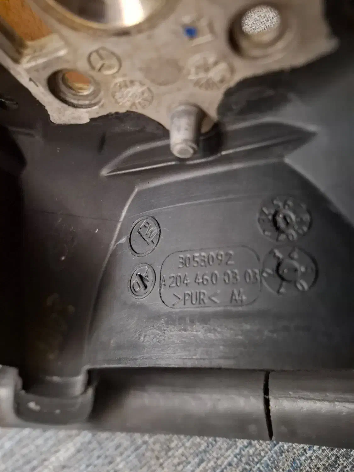 غربیلک فرمان مرسدس بنز W204|قطعات یدکی و لوازم جانبی|تهران, سازمان برنامه جنوبی|دیوار