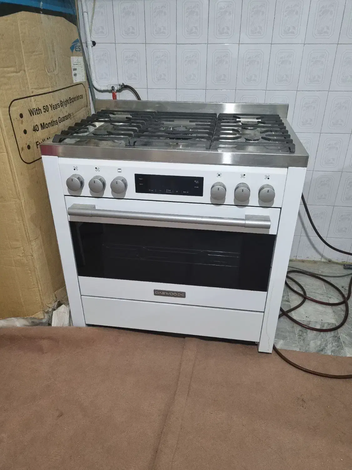 توجه اجاق گاز  پنج شعله فر دوو توجه|اجاق گاز و لوازم برقی پخت‌وپز|کرج, فاز ۳ گوهردشت|دیوار