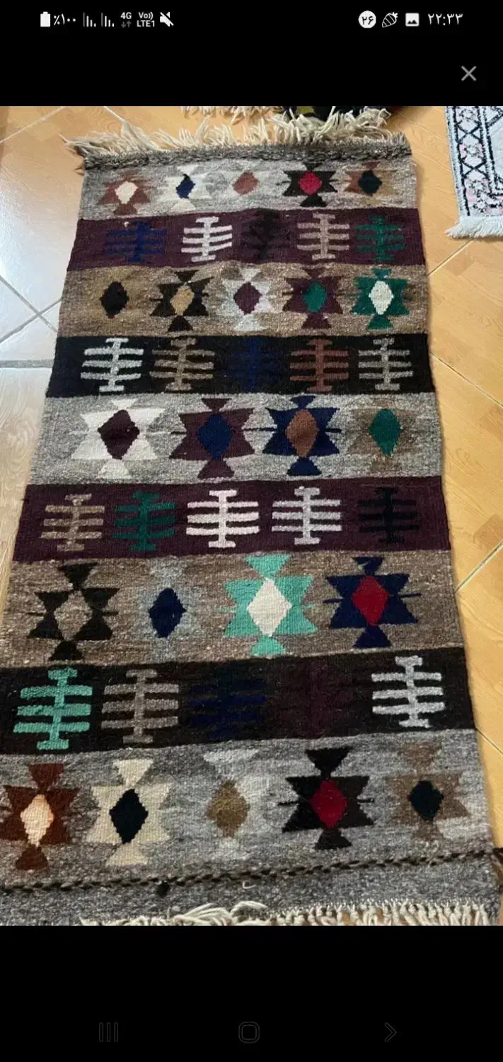 جاجیم|گلیم، جاجیم، گبه|کوهدشت, |دیوار