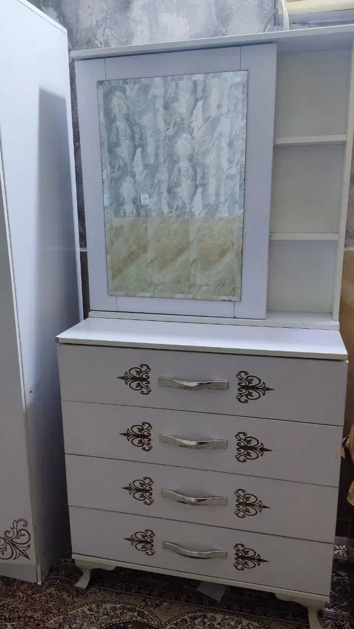 کمد و میز آرایشی|جاکفشی، کمد، دراور|اندیمشک, |دیوار