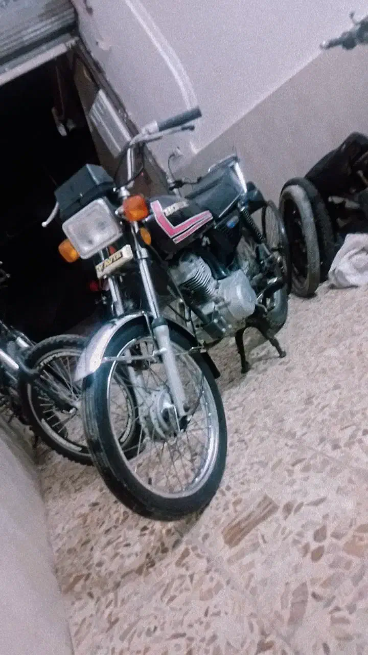 هندا۱۲۵ مزایده  مدل۸۶|موتورسیکلت|لاهیجان, لیالستان|دیوار