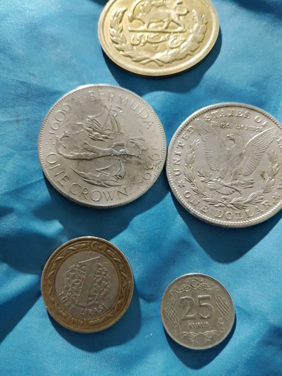 سکه پهلوی|کلکسیون سکه، تمبر، اسکناس|مشهد, کشف|دیوار