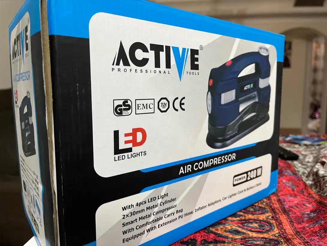 دستگاه کمپرسور باد active tools 240 w|ابزارآلات|تهران, ایران|دیوار
