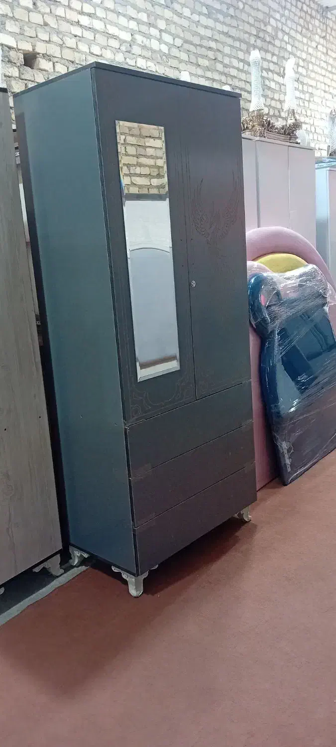 کمد لباس آیینه دار|جاکفشی، کمد، دراور|یزد, |دیوار