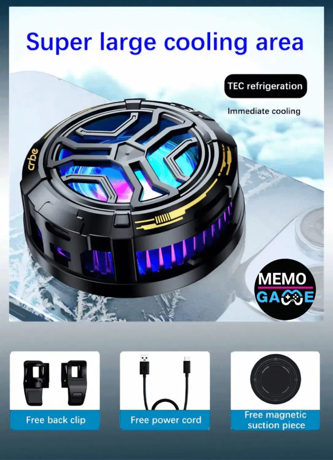 فن خنک کننده گوشی مدل crbe|لوازم جانبی موبایل و تبلت|مشهد, ایثار|دیوار