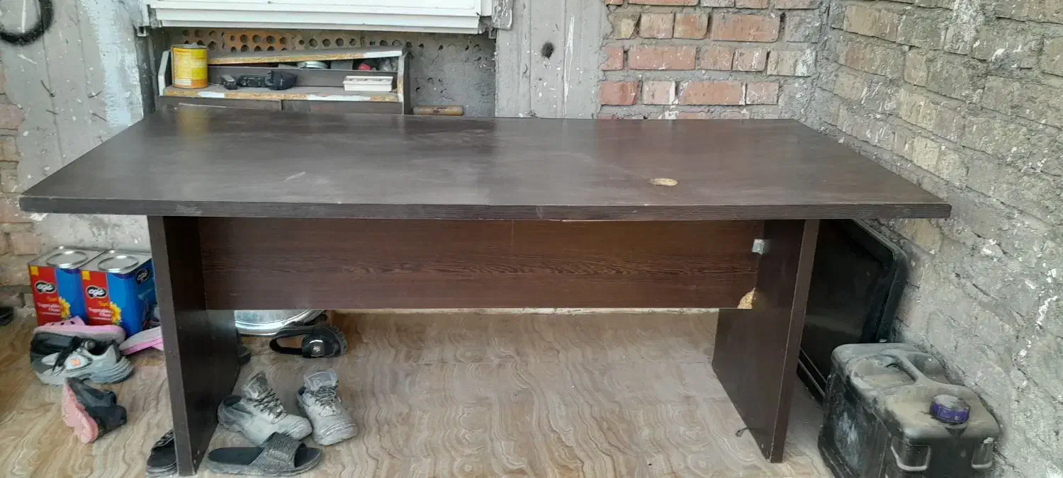 میز رایانه طول ۱۸۵ در ۱۲۰|میز تحریر و کامپیوتر|زرند, |دیوار