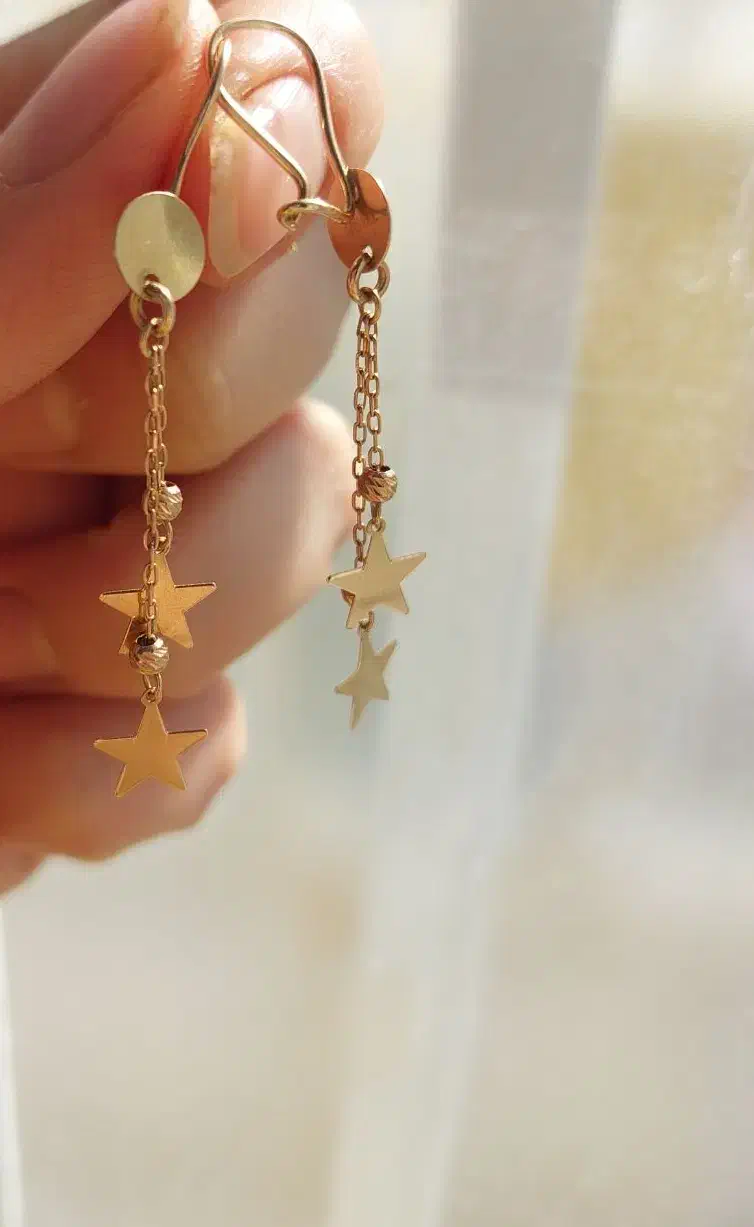 گوشوار طلا نو|جواهرات|فسا, |دیوار