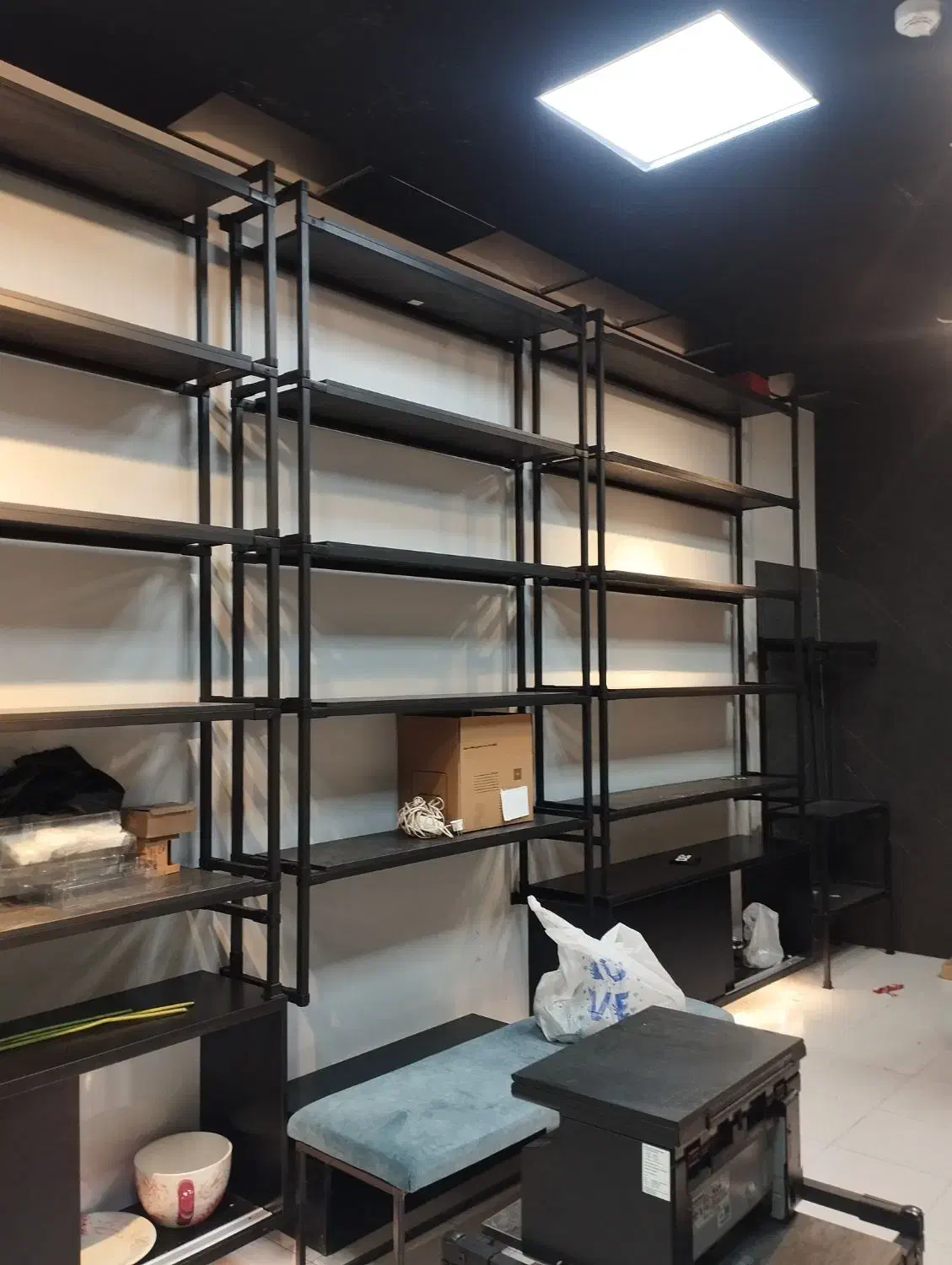 قفسه مغازه درابعاد ۳×۳|کتابخانه، شلف، قفسههای دیواری|بندرعباس, |دیوار