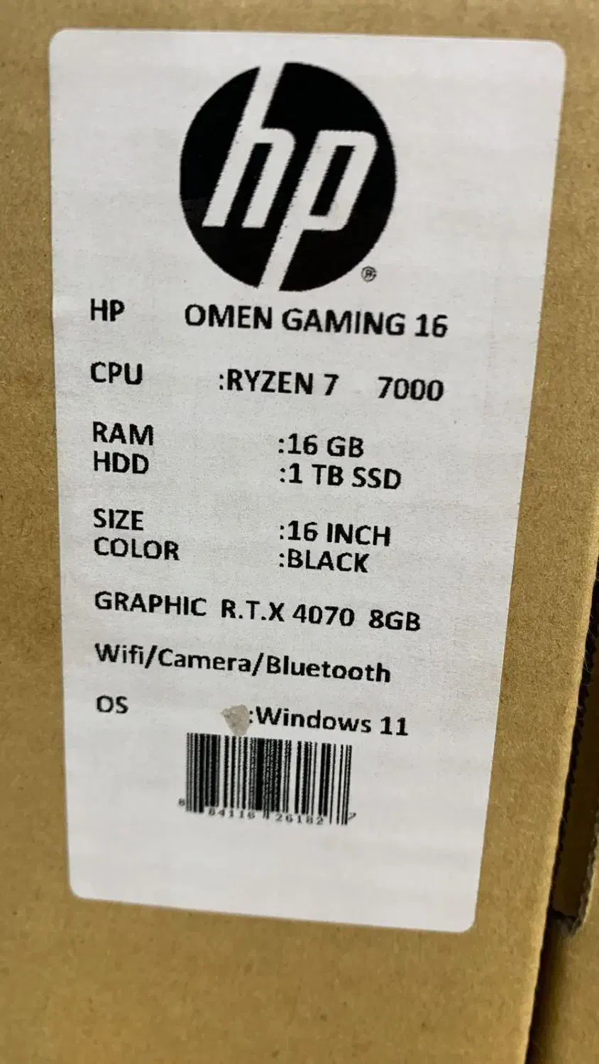 پیش فروش انواع سری Hp Gaming Omen/rtx4070/rtx 5060|رایانه همراه|مشهد, سناباد|دیوار