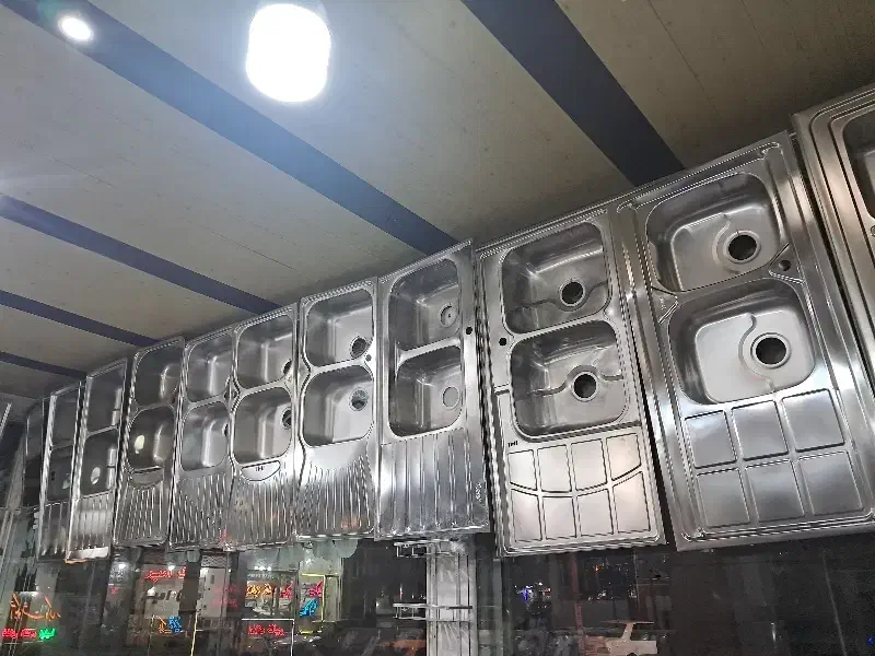 سینک ظرفشویی آشپزخانه آبشاری توکار روکار ۳۰۴ اجاق|مصالح و تجهیزات ساختمان|تبریز, |دیوار