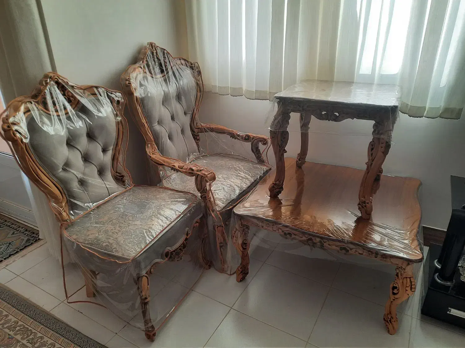 فروش مبلمان کلاسیک نو برای جهیزیه|مبلمان خانگی و میز عسلی|اصفهان, نصرآباد|دیوار