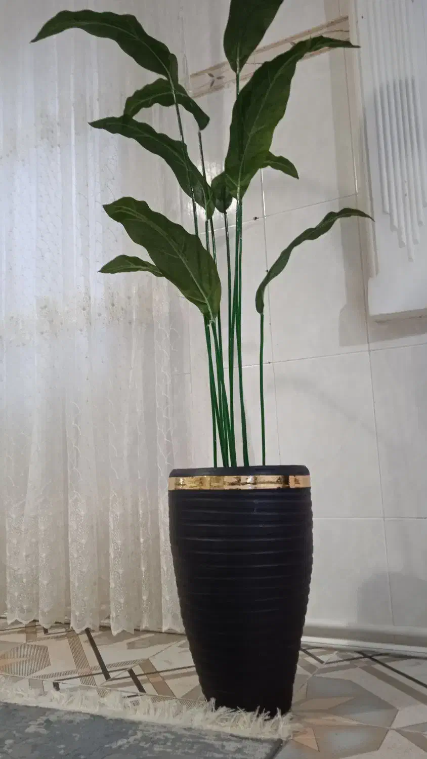 درختچه مصنوعی بزرگ|گل مصنوعی|خرمآباد, |دیوار