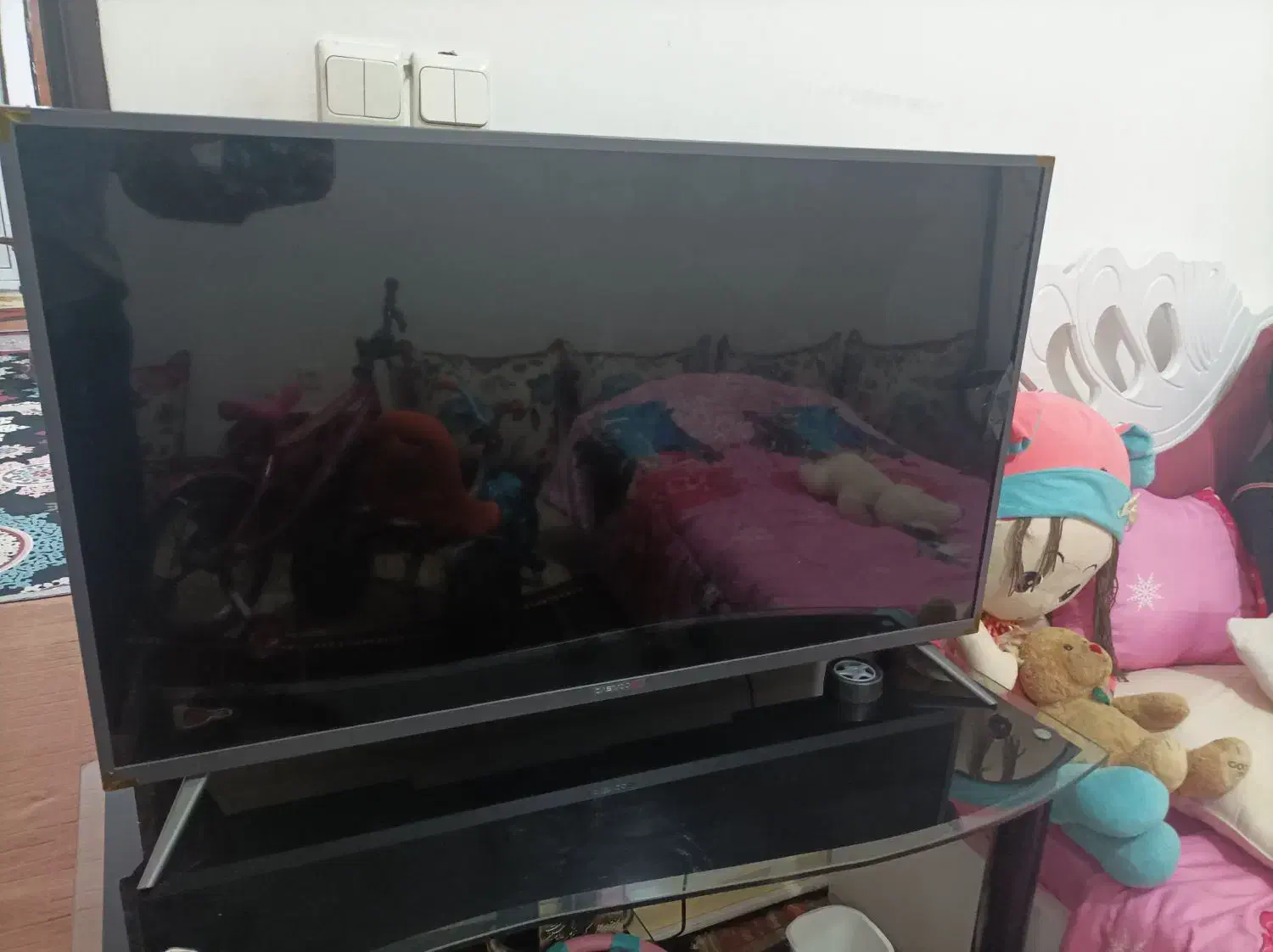 تلویزیون دوو شکسته|تلویزیون و پروژکتور|بندرعباس, |دیوار