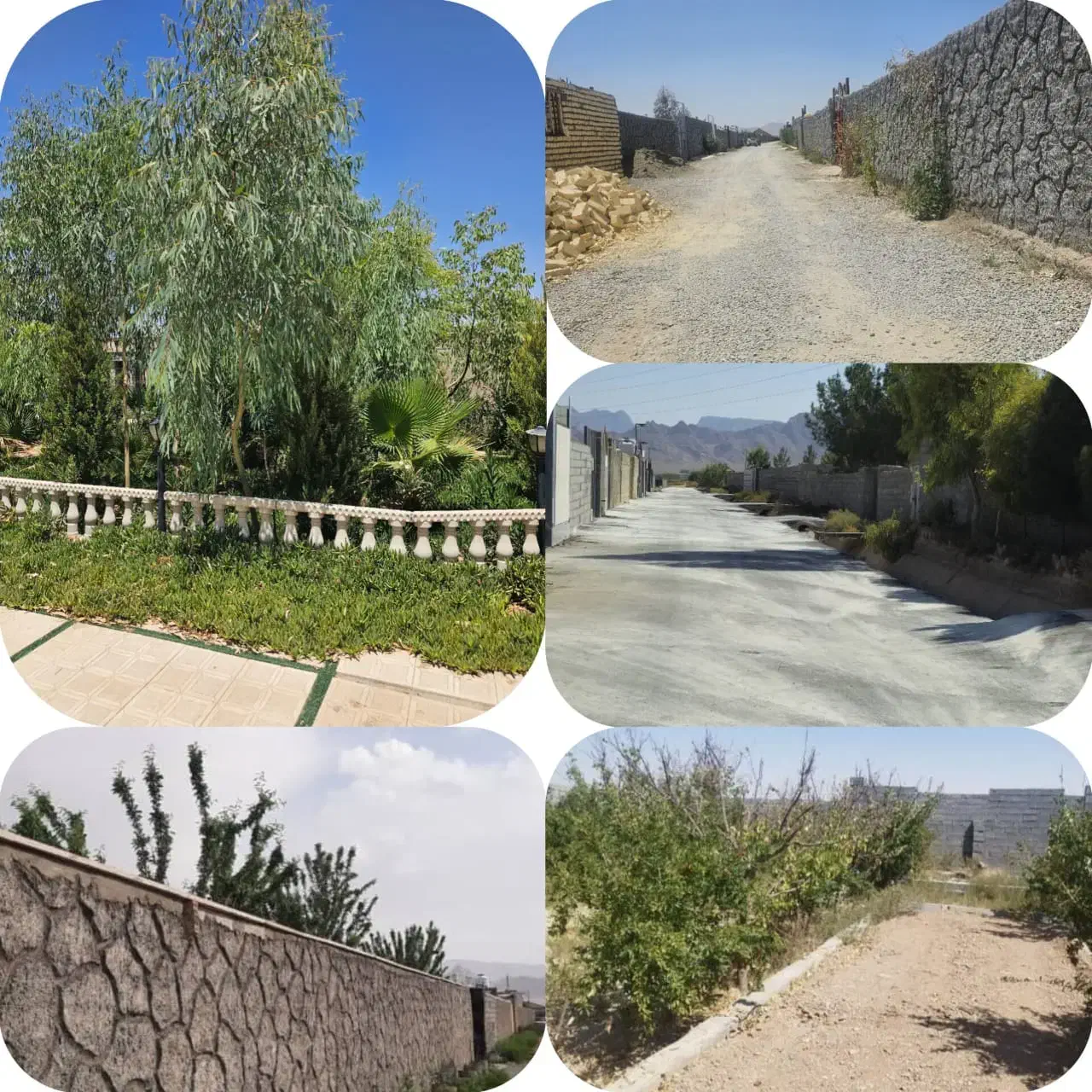 406m*چهاردیواری*مجوز دیوار*درخت پسته ۴ ساله|فروش زمین و ملک کلنگی|اصفهان, زیار|دیوار