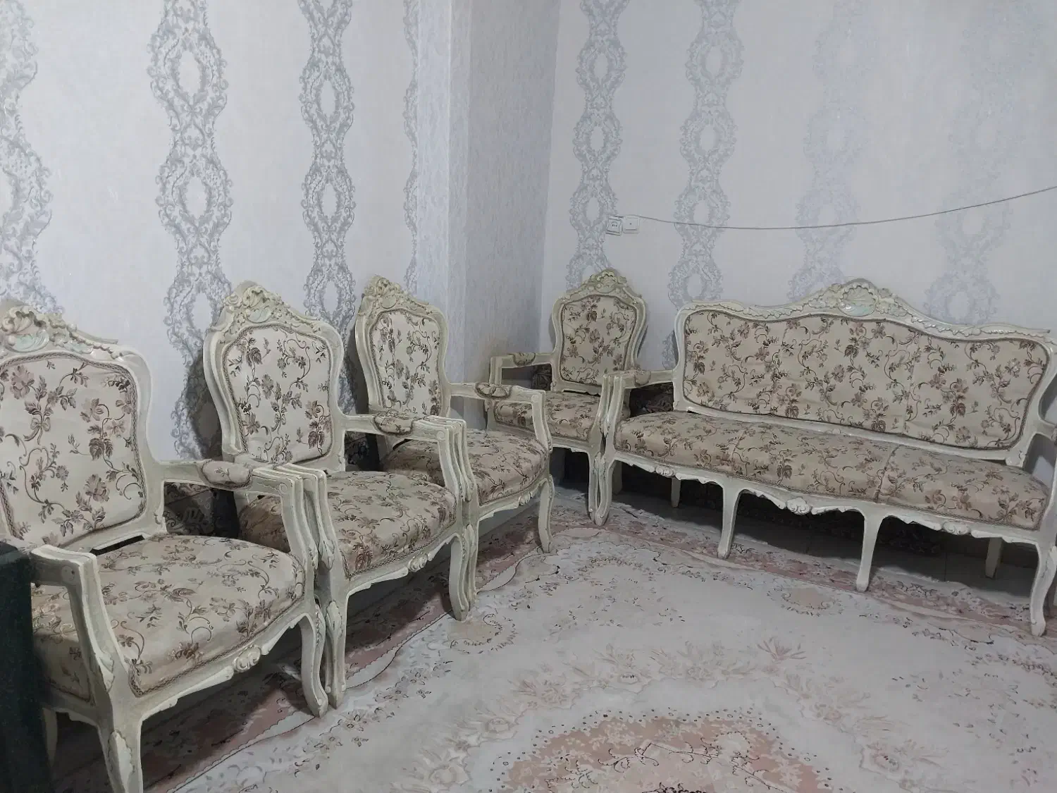 مبل|مبلمان خانگی و میز عسلی|تهران, خاک سفید|دیوار