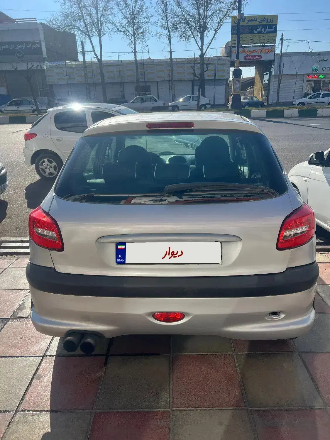 ۲۰۶ تیپ ۳ مدل ۸۴|خودرو سواری و وانت|هشتگرد, شهرک گلخانه|دیوار