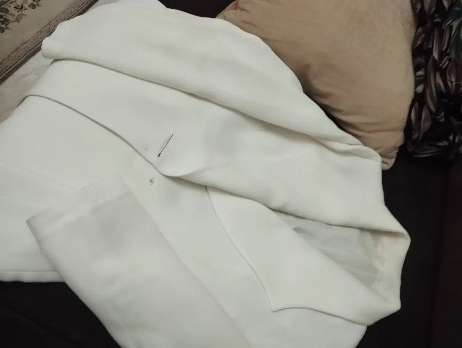 سلام کت سفید در حد نو شیک و مجلسی|لباس|گلستان (تهران), |دیوار