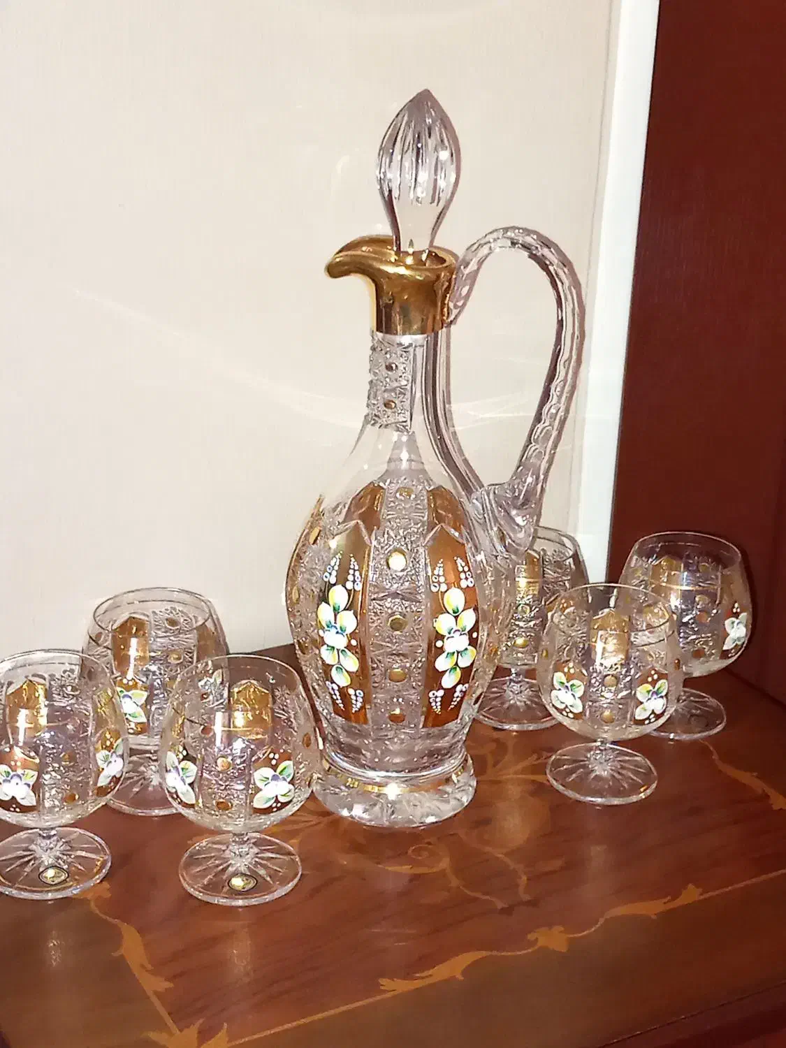 تنگ لیوان اصل بوهمیا|ظروف سرو و پذیرایی|تهران, هروی|دیوار