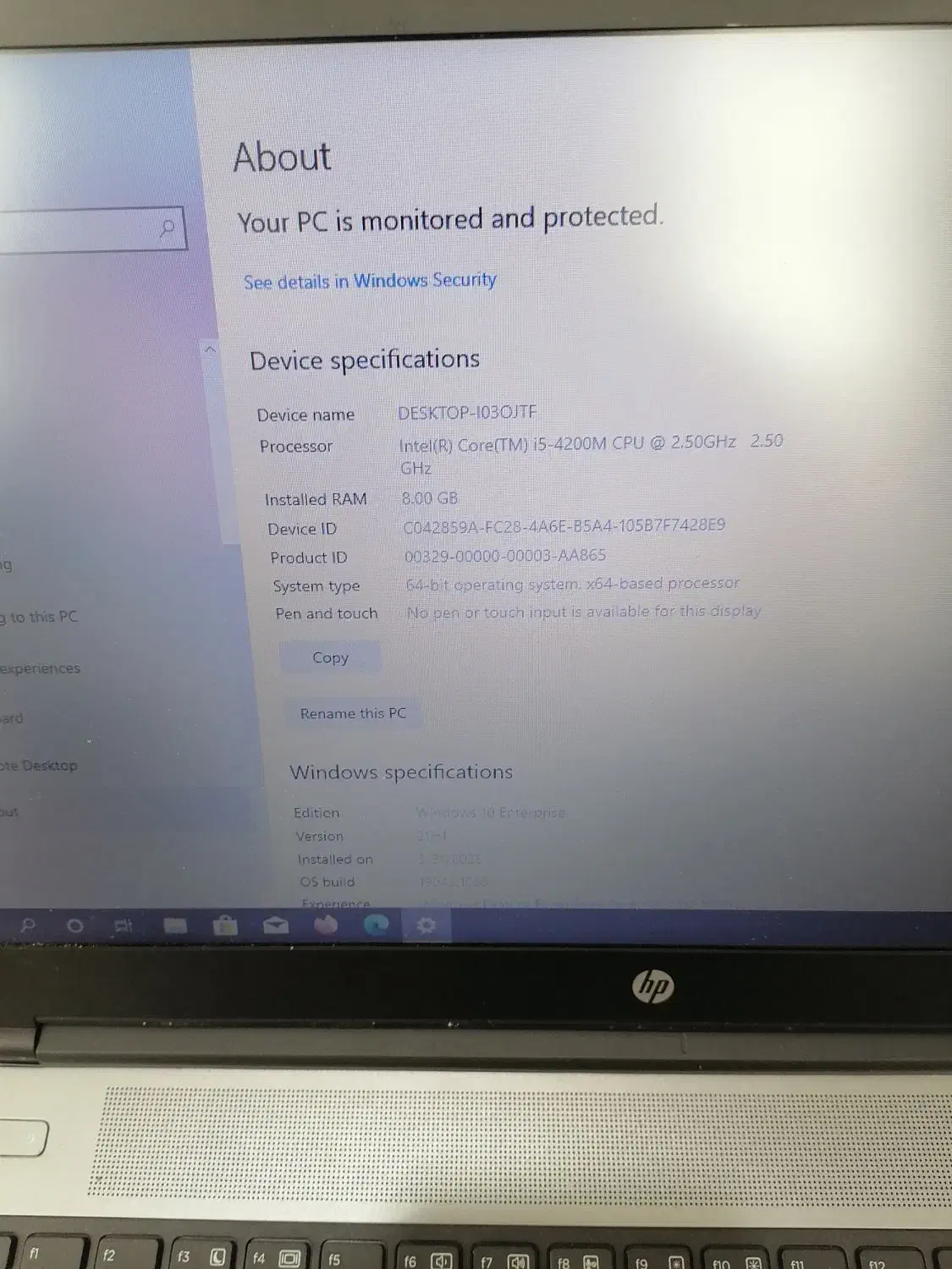 لپ تاپhp رم8|رایانه همراه|شیراز, ده پیاله|دیوار