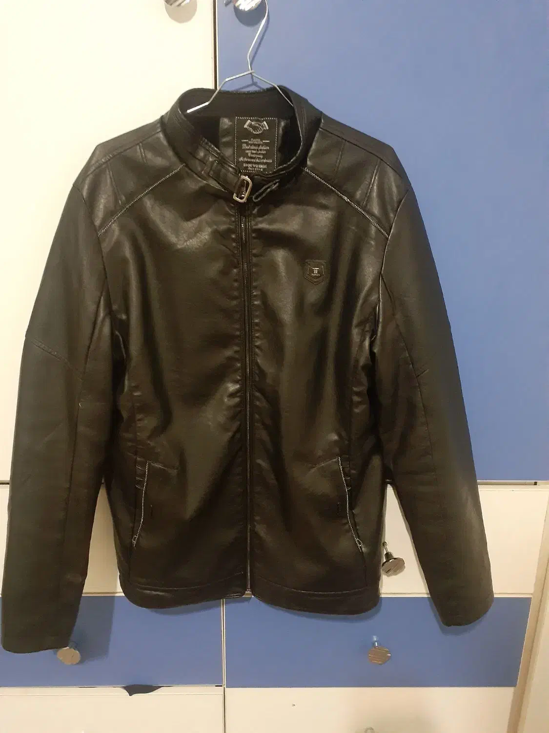 کاپشن چرم مردانه ۳xl|لباس|گرگان, |دیوار