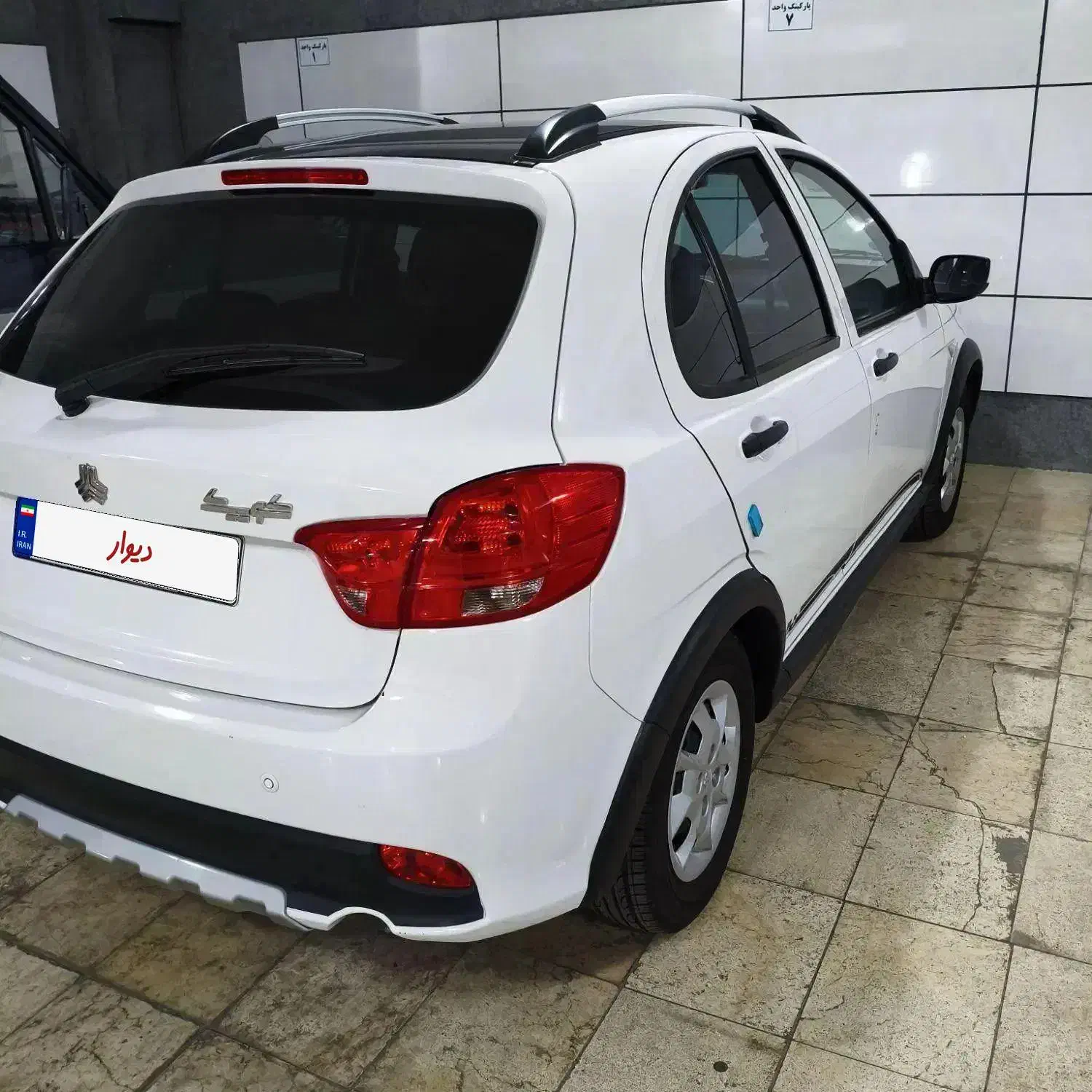 کوییک RS سفید سقف مشکی ۸۵ گانه|خودرو سواری و وانت|تهران, باشگاه نفت|دیوار