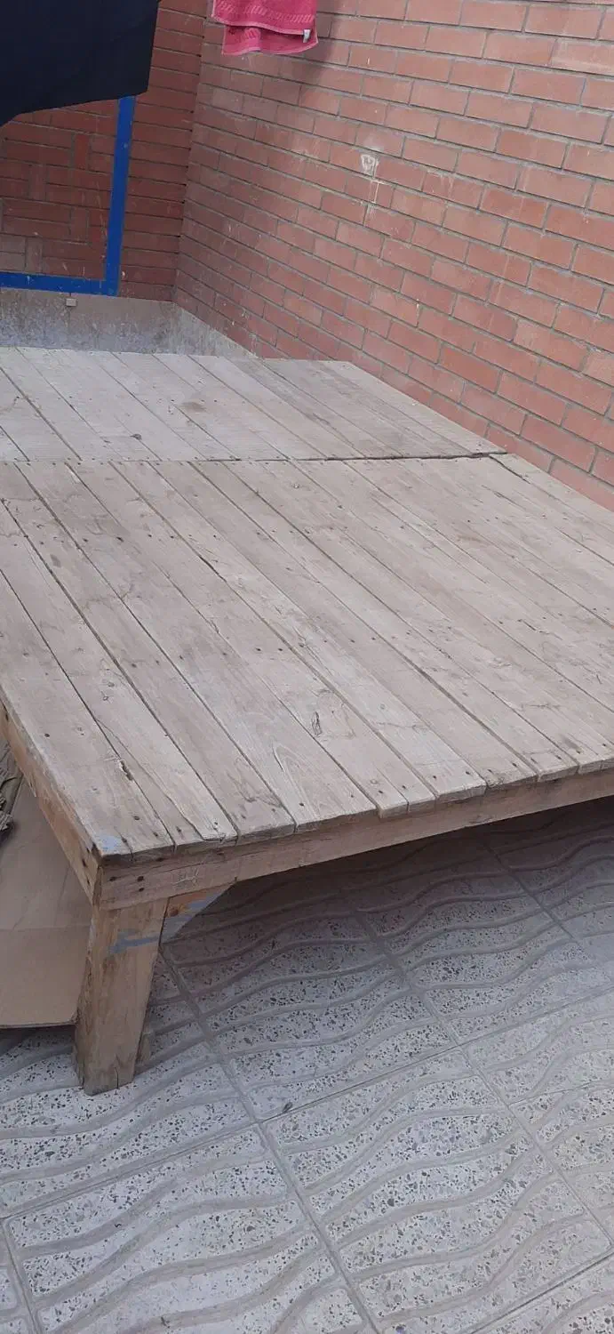 تخت چوبی|تخت و سرویس خواب|محمدیه-قزوین, |دیوار