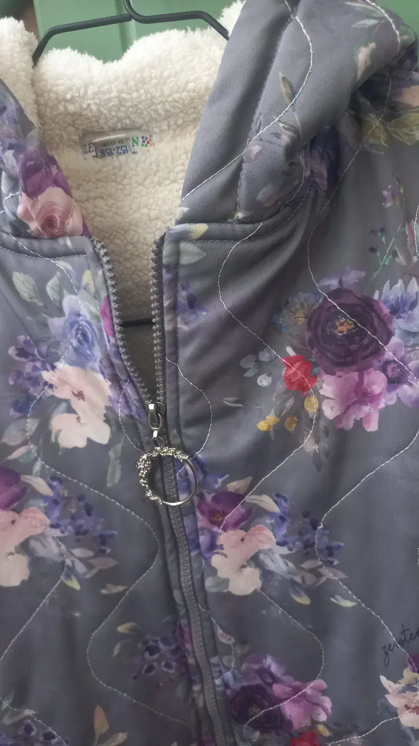 کاپشن دخترانه برند زیروتن کاملا نو ۱۰تا ۱۳ سال|لباس|قزوین, |دیوار