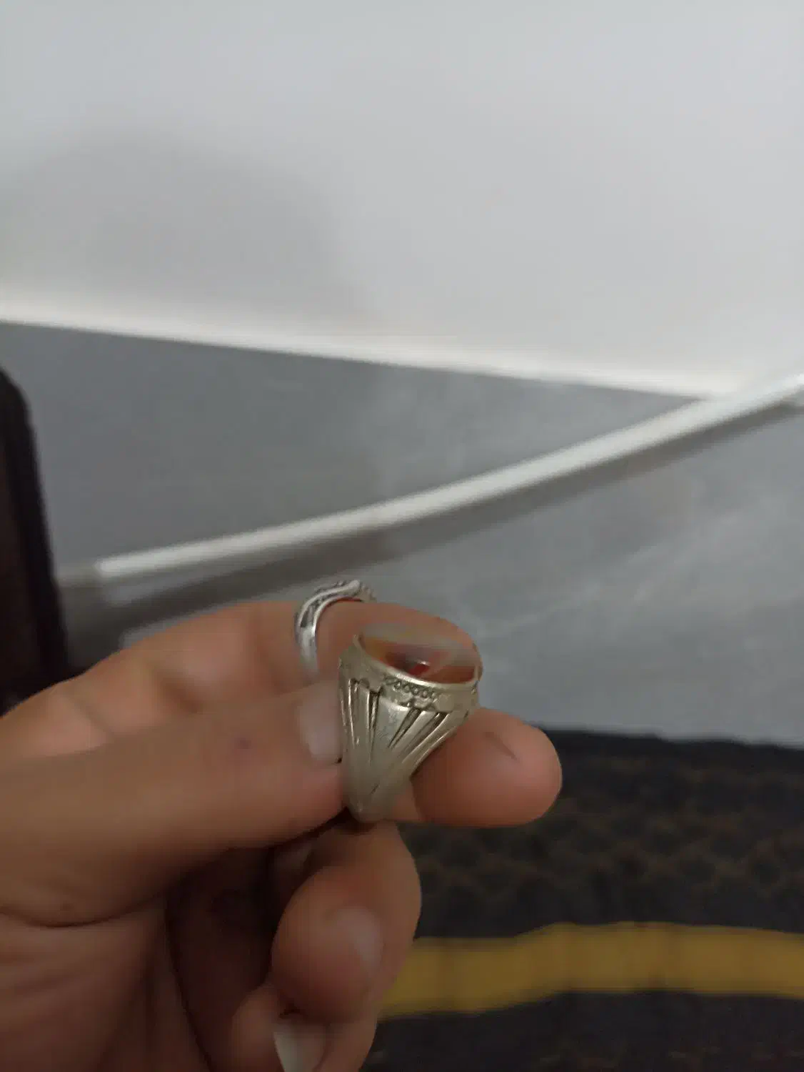 انگشتر عقیق|بدلیجات|کاشمر, |دیوار