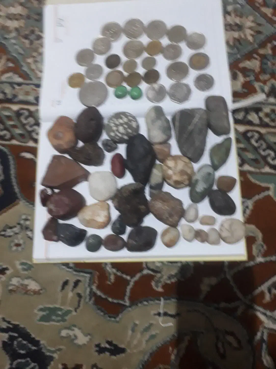 سکه پول خارجی وایرانی باسنگهای قیمتی|کلکسیون سکه، تمبر، اسکناس|پارس‌آباد, |دیوار
