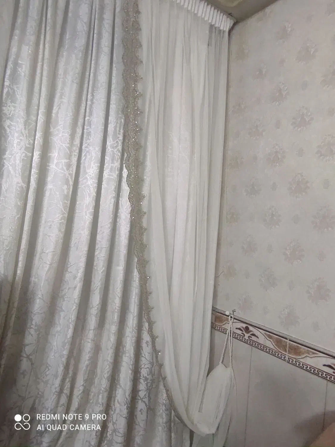 والان پرده نونو|پرده، رانر، رومیزی|تهران, شکوفه (عبدل آباد)|دیوار