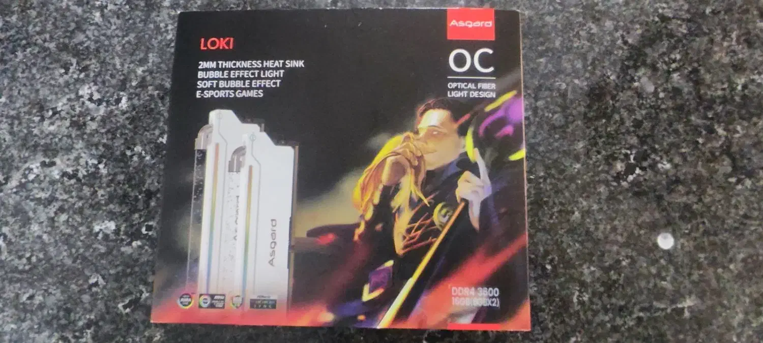 RAM Asgard Loki W3 16GB Dual 3600MHz CL18|قطعات و لوازم جانبی رایانه|آبادان, |دیوار