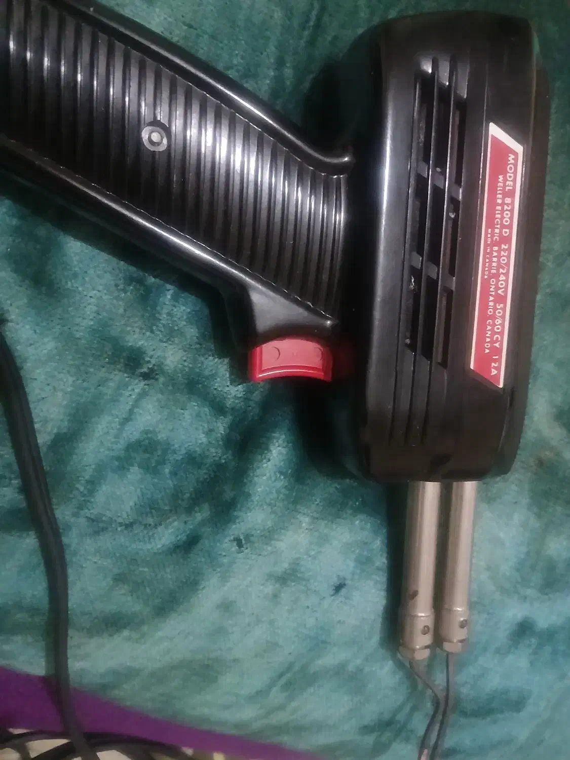 هویه برقی تفنگی  مشکی. کانادایی ۱۴۰|ابزارآلات|اصفهان, بهارستان|دیوار