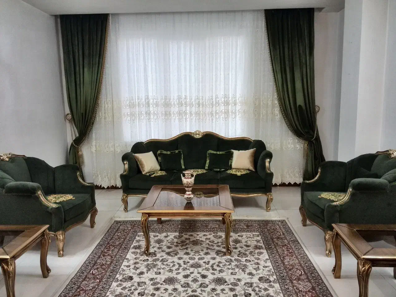 پرده پذیرایی|پرده، رانر، رومیزی|گرمدره, |دیوار