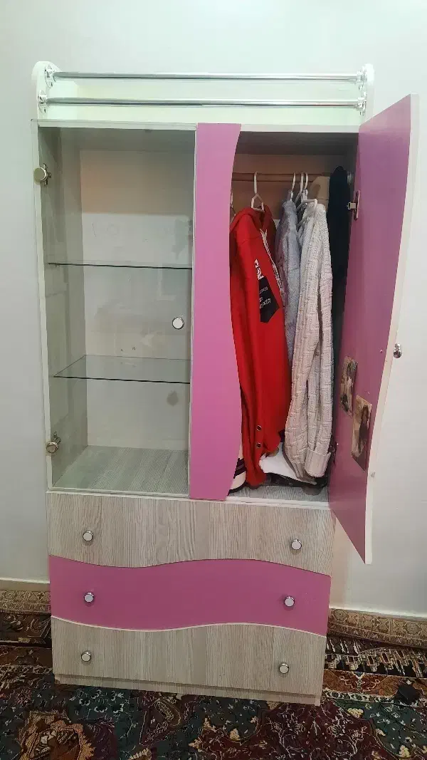 کمد دخترانه|جاکفشی، کمد، دراور|بیرجند, |دیوار