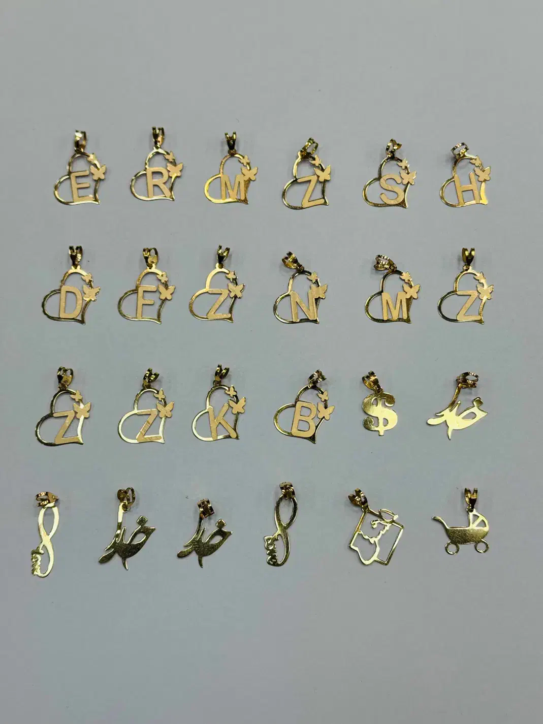 مناسبت ترین آویزهای طلا(پلاک حروف لاتین و|جواهرات|کاشان, بازار کاشان|دیوار