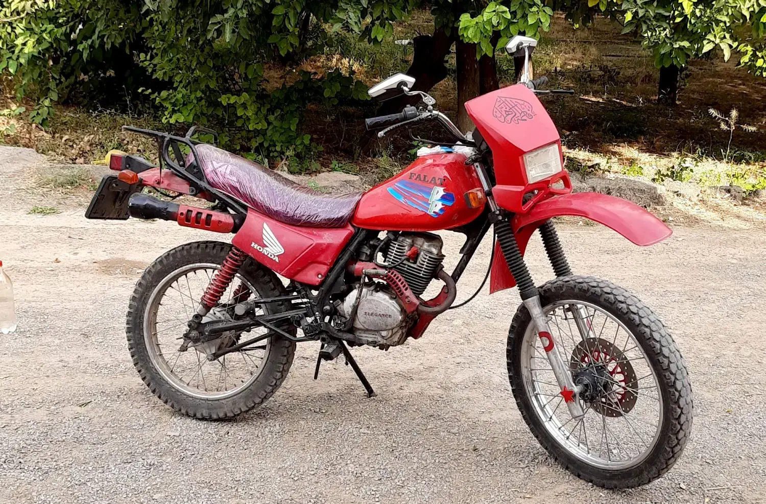 موتور تریل مزایده ۱۵۰|موتورسیکلت|خرم‌آباد, |دیوار