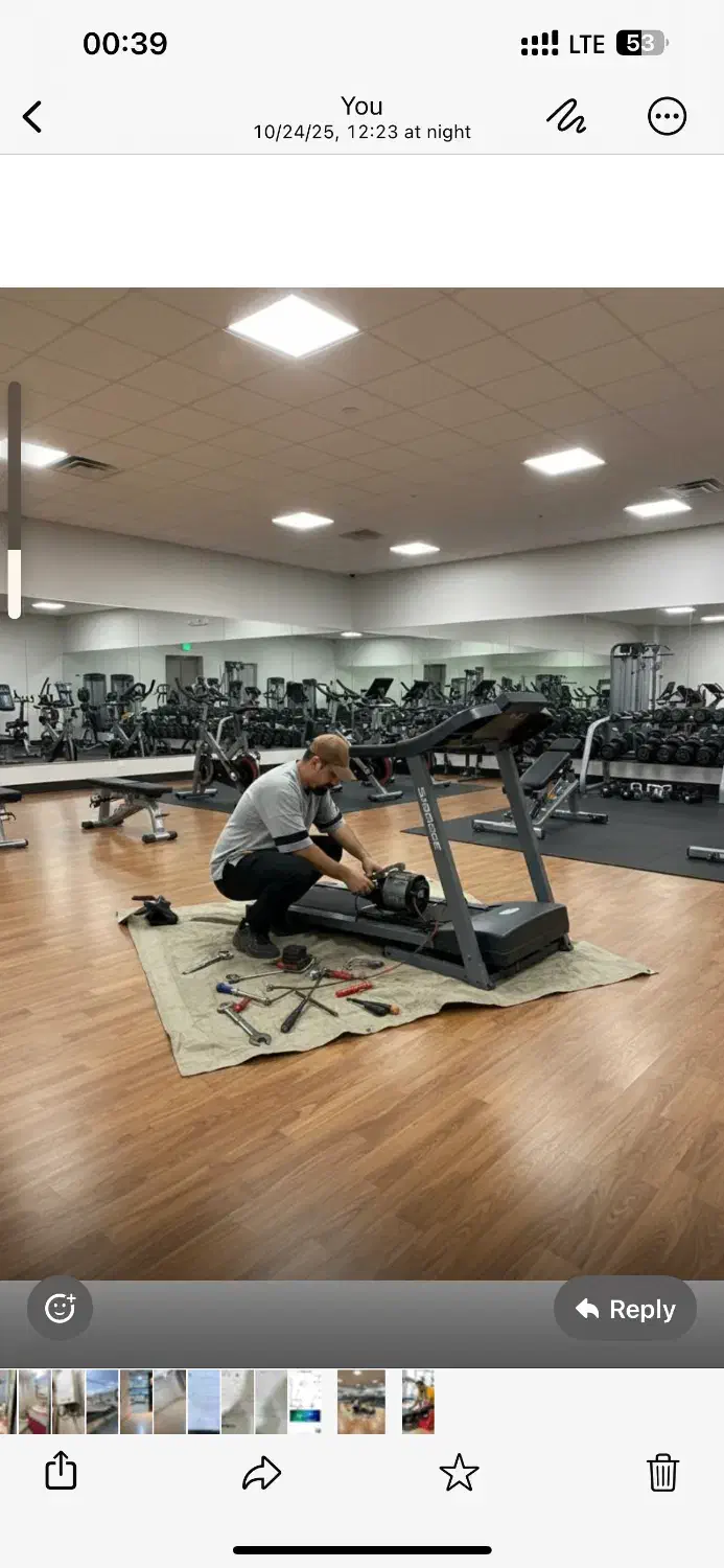 تعمیر تخصصی انواع تردمیل باشگاهی با ضمانت معتبر|خدمات پیشه و مهارت|آزادشهر, |دیوار